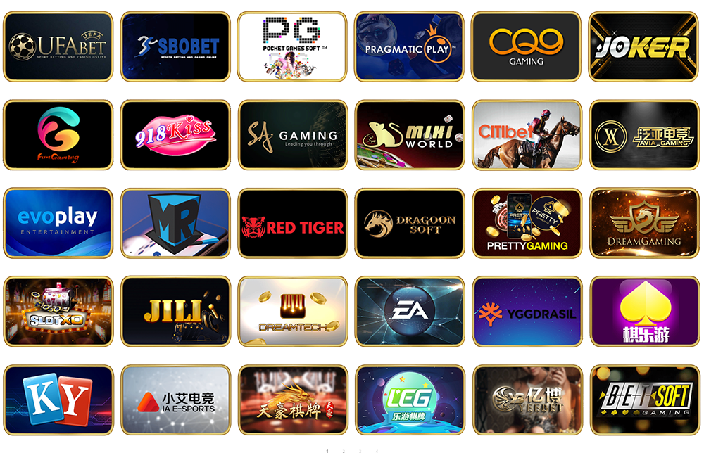 รวมค่ายคาสิโนออนไลน์